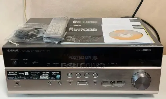Powerful Yamaha AVR Receiver 9.2 Channel Bluetooth/Hdmi/USB/Aux/Fm