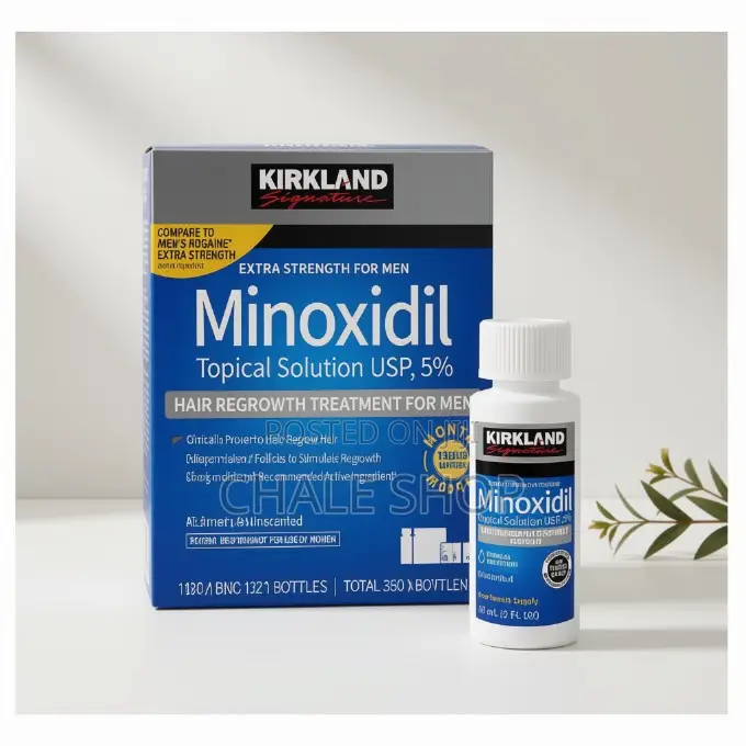 USA Kirkland Minoxidil 5% Extra Strength for Men – Hair Beard Growth