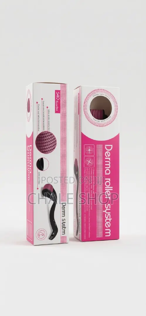 540 Needles Derma Roller System – For Skin Care Hair/Beard Growth