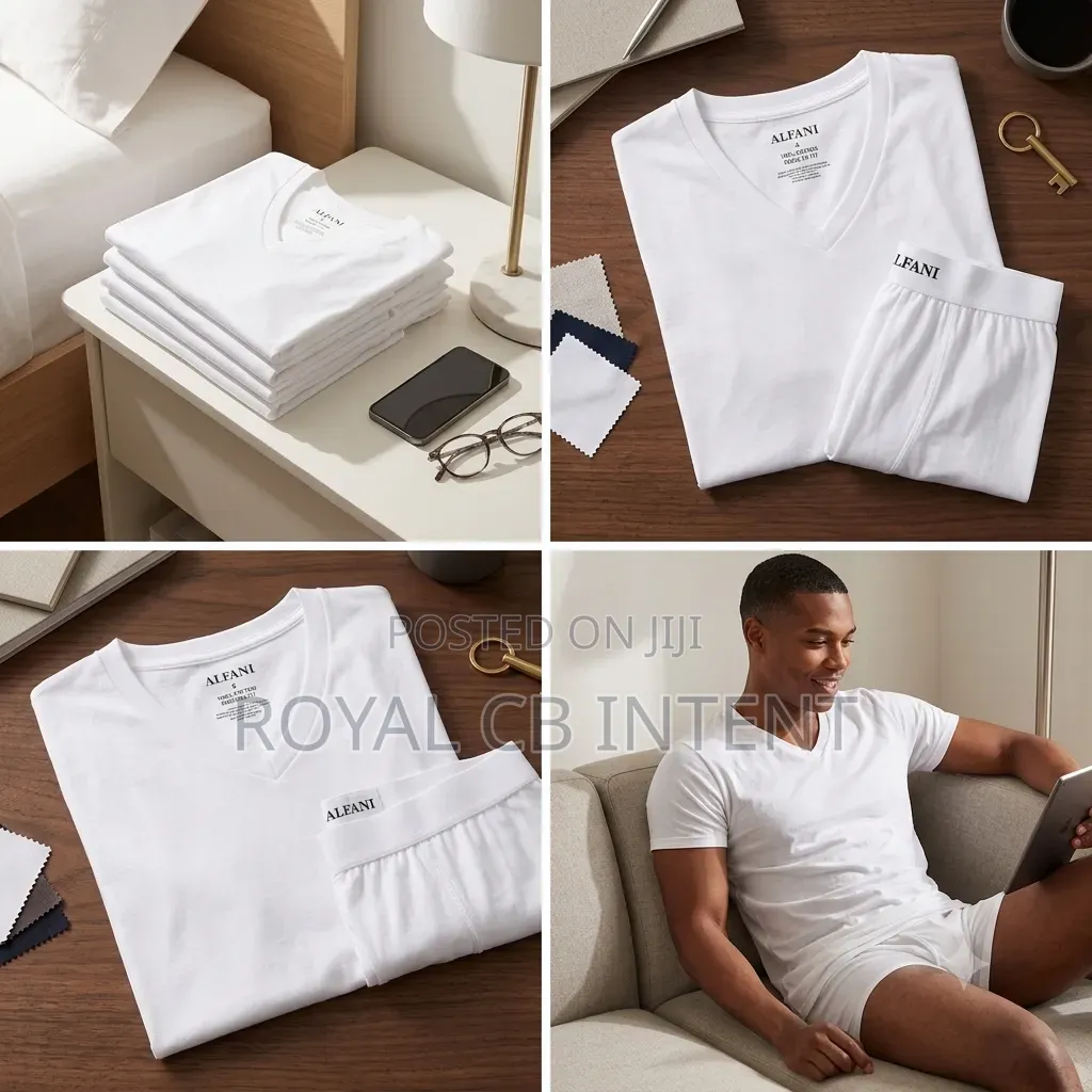 Alfani White v. Neck Shirts