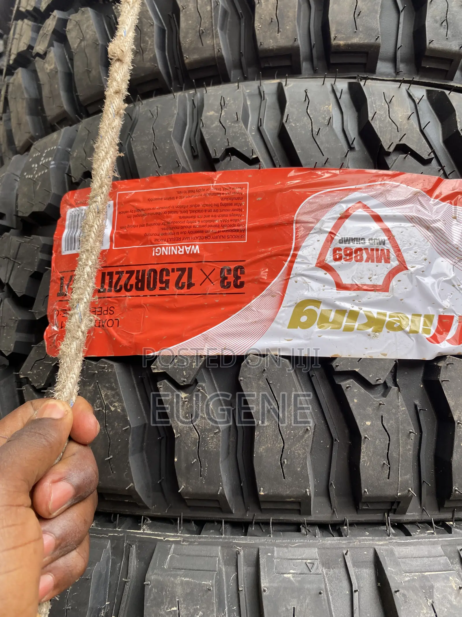 33x12.50r22 R20 R21 Mk 869 Mud Champ