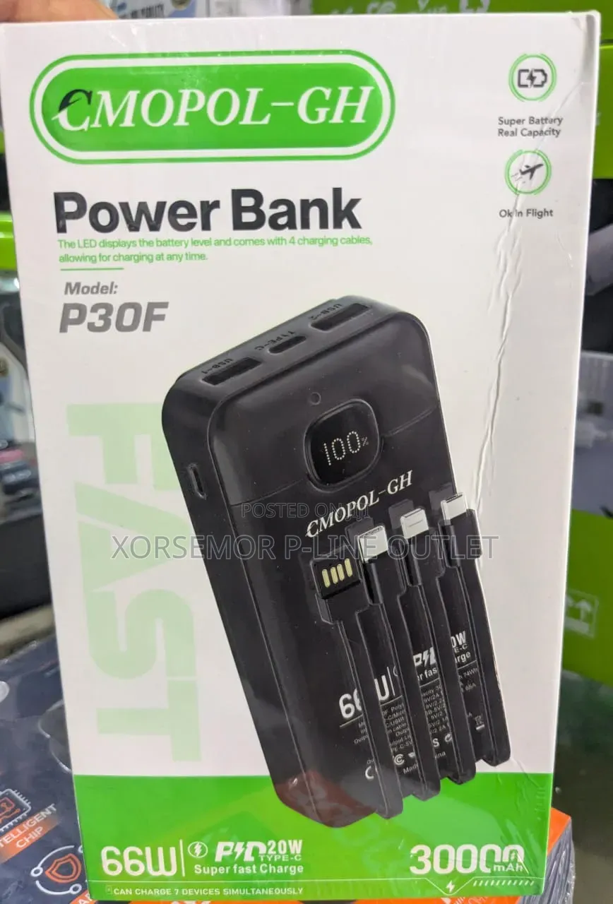 30,000 Watts P30F Power Bank