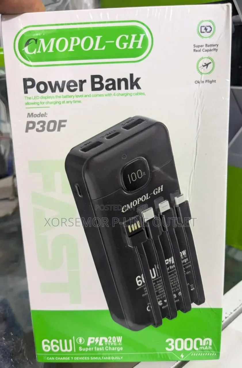 30,000 Watts P30F Power Bank