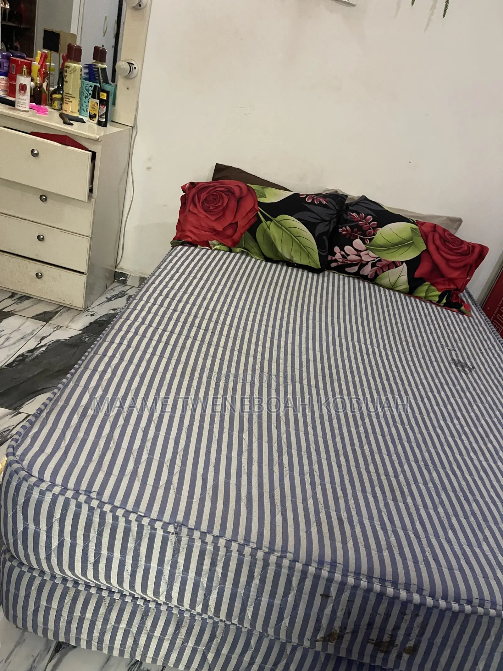 Matching Divan Bed Base Bouncy Mattress Set