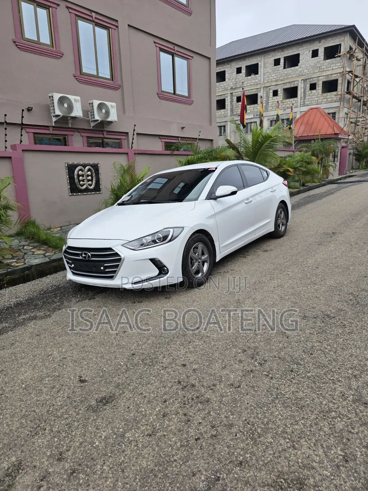 Hyundai Elantra Sport Sedan FWD (1.6L 4cyl 6M) 2017 White