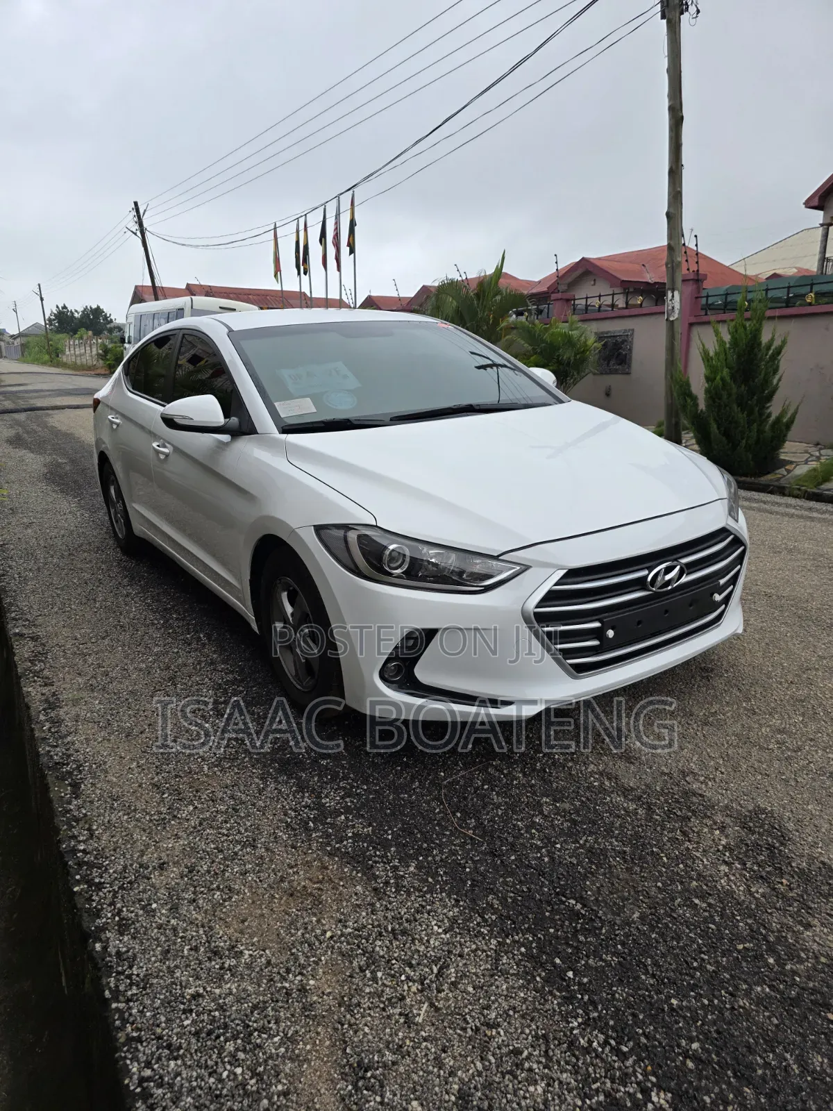 Hyundai Elantra Sport Sedan FWD (1.6L 4cyl 6M) 2017 White