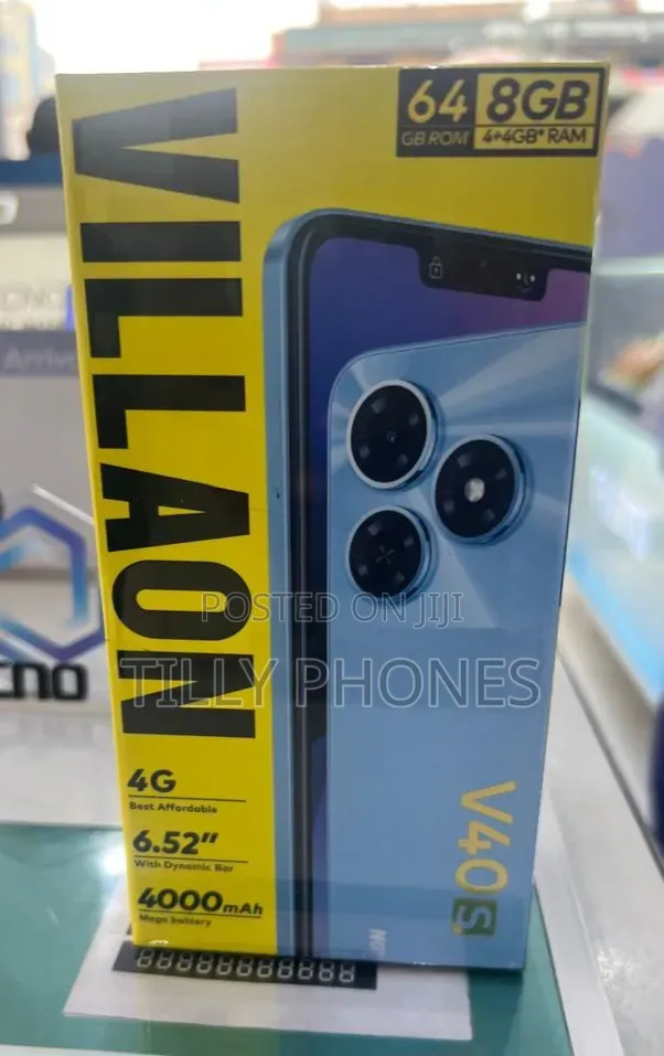 New Villaon V40s 64 GB Black