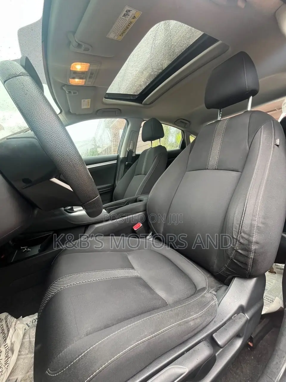 Honda Civic EX 4dr Sedan (1.5L 4cyl) 2016 Black