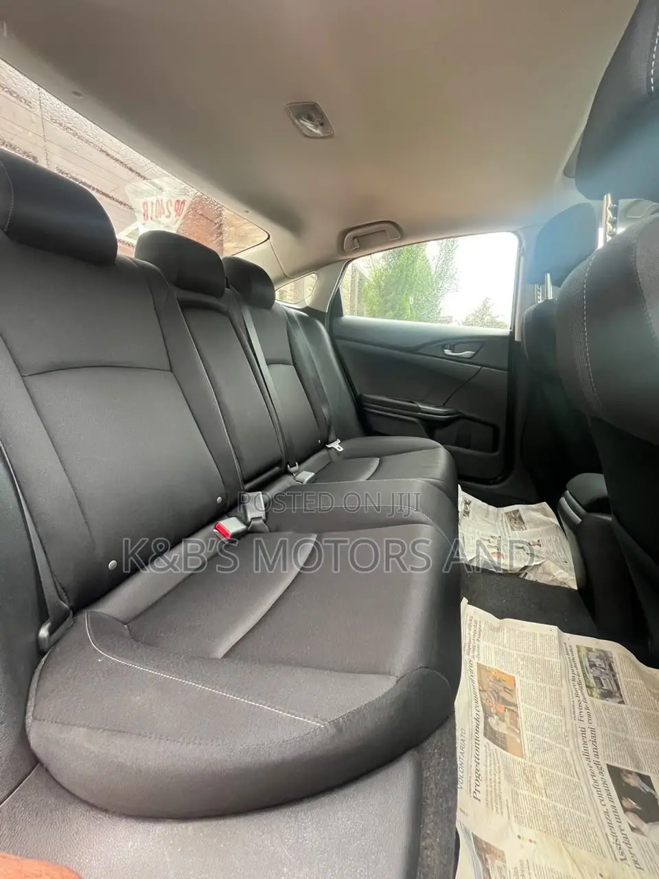 Honda Civic EX 4dr Sedan (1.5L 4cyl) 2016 Black