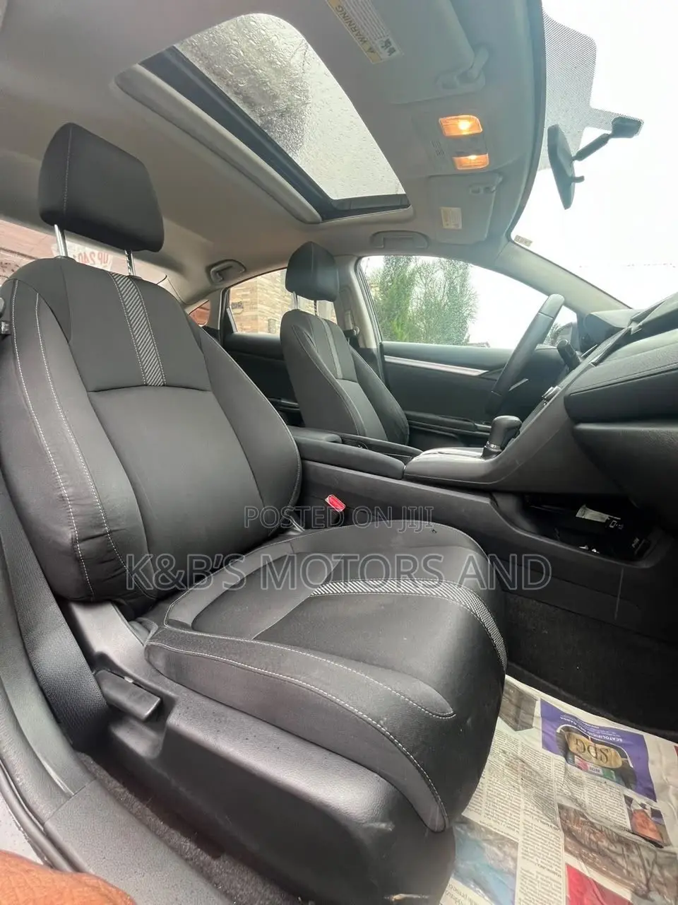 Honda Civic EX 4dr Sedan (1.5L 4cyl) 2016 Black