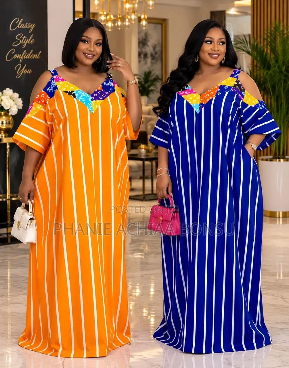 Boubou Blue, Orange