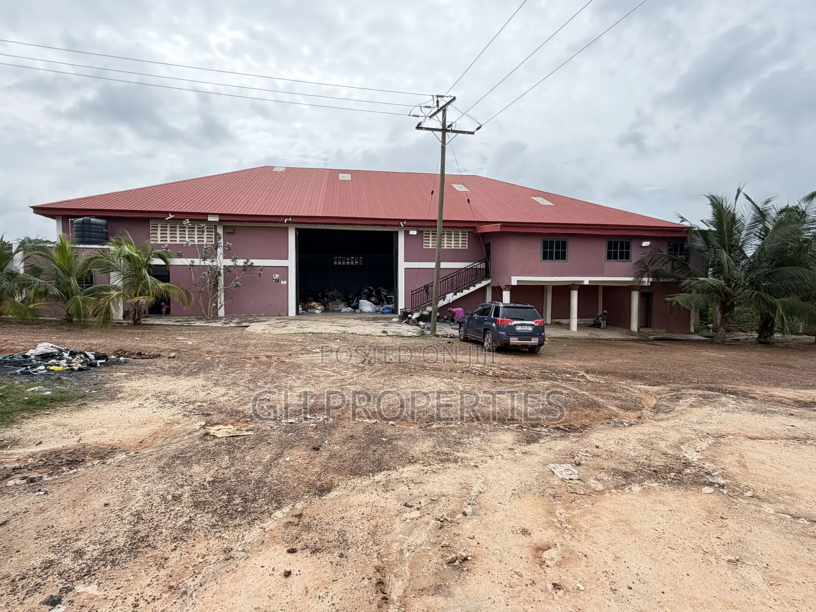 Warehouse for Sale at Kaase Oti Area.