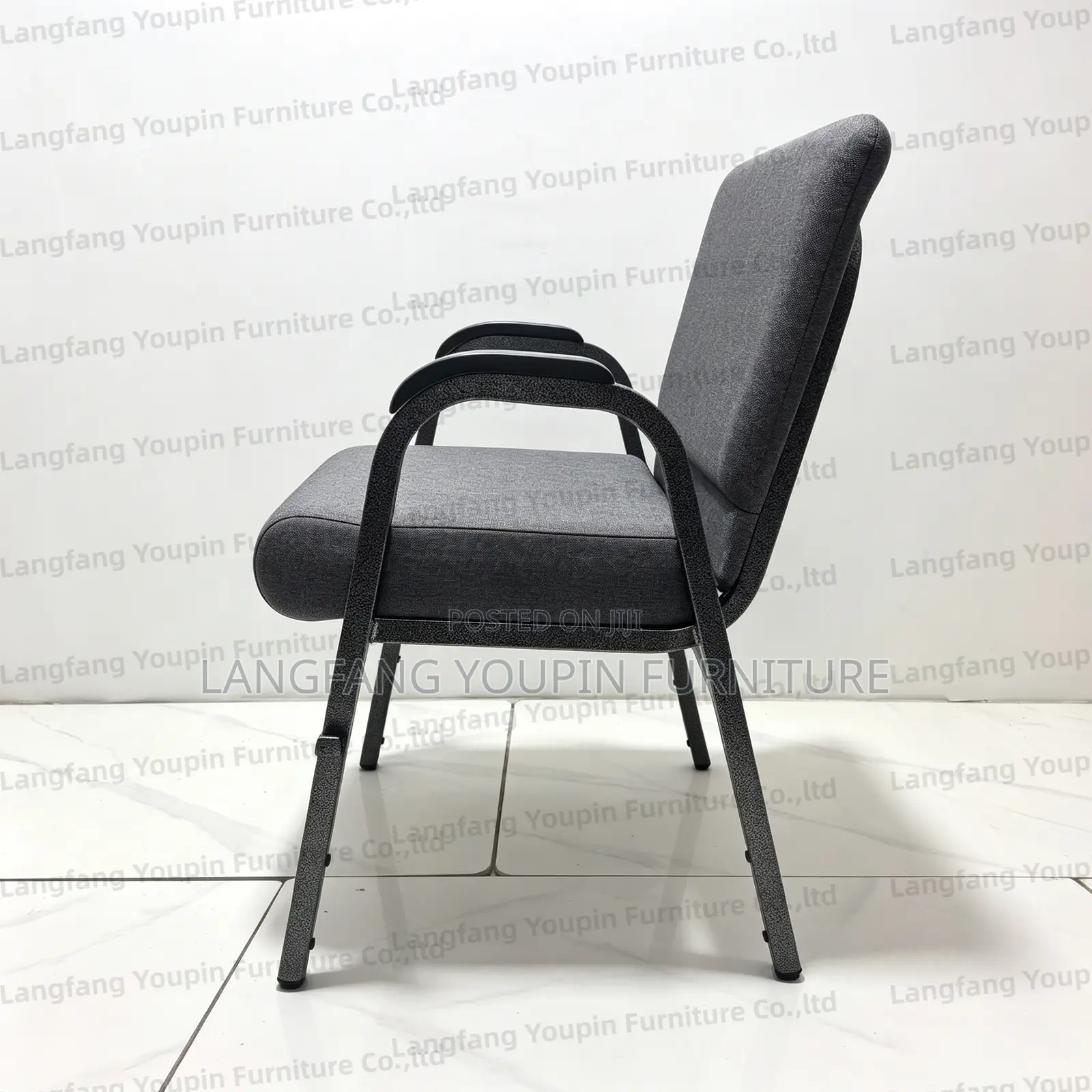Affordable Padded Church Chairs, Stackable for Church Community Hall