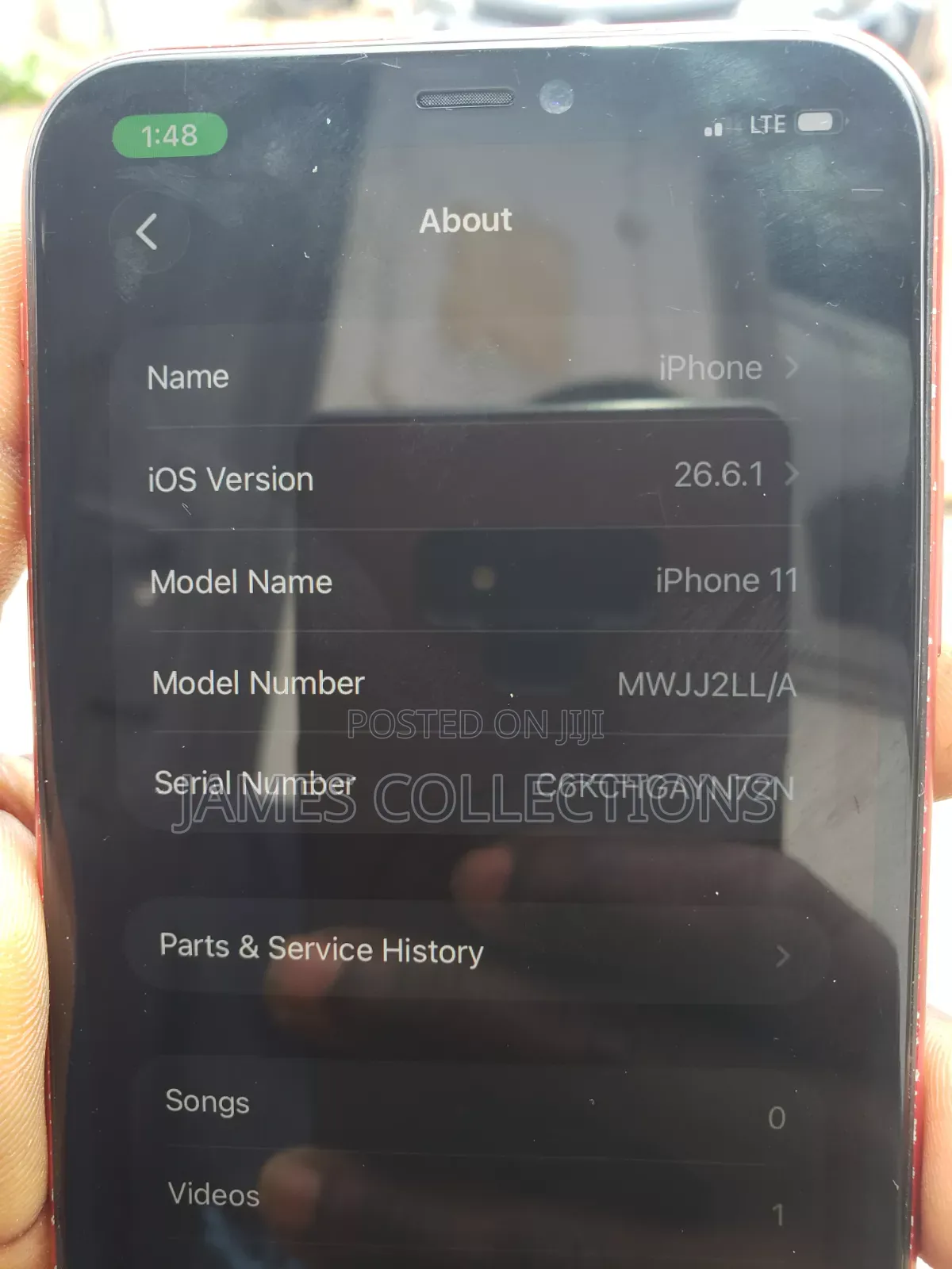 Apple iPhone 11 64 GB Red