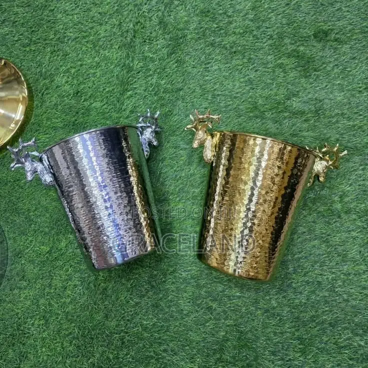 This Is Original Champagne Bucket Gold Bucket