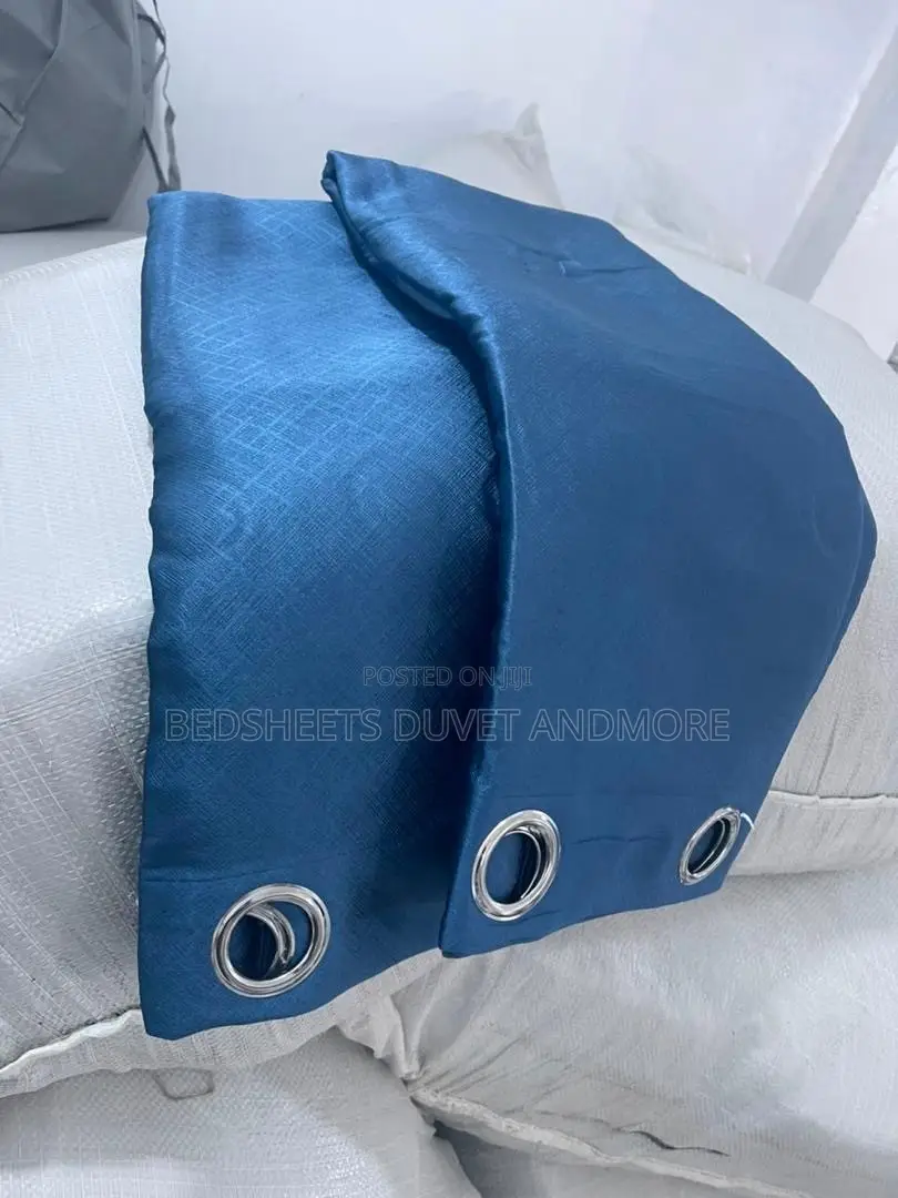 Blue Blackout Curtains