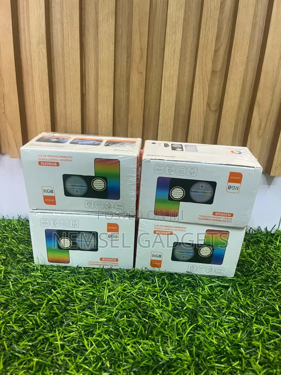 N20RGB Mobile Camera Universal Fill Light