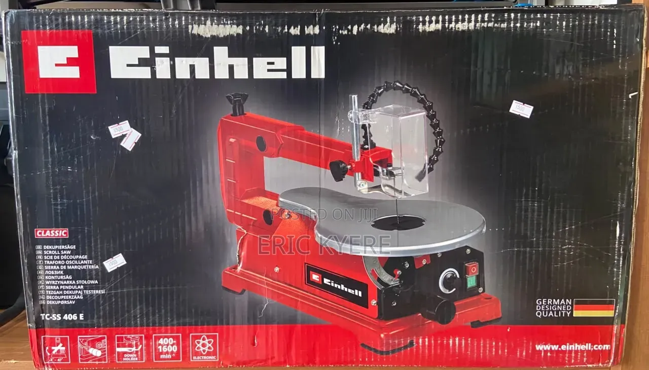 Einhell Scroll Saw - Electronic Speed Control Woodworking Saw