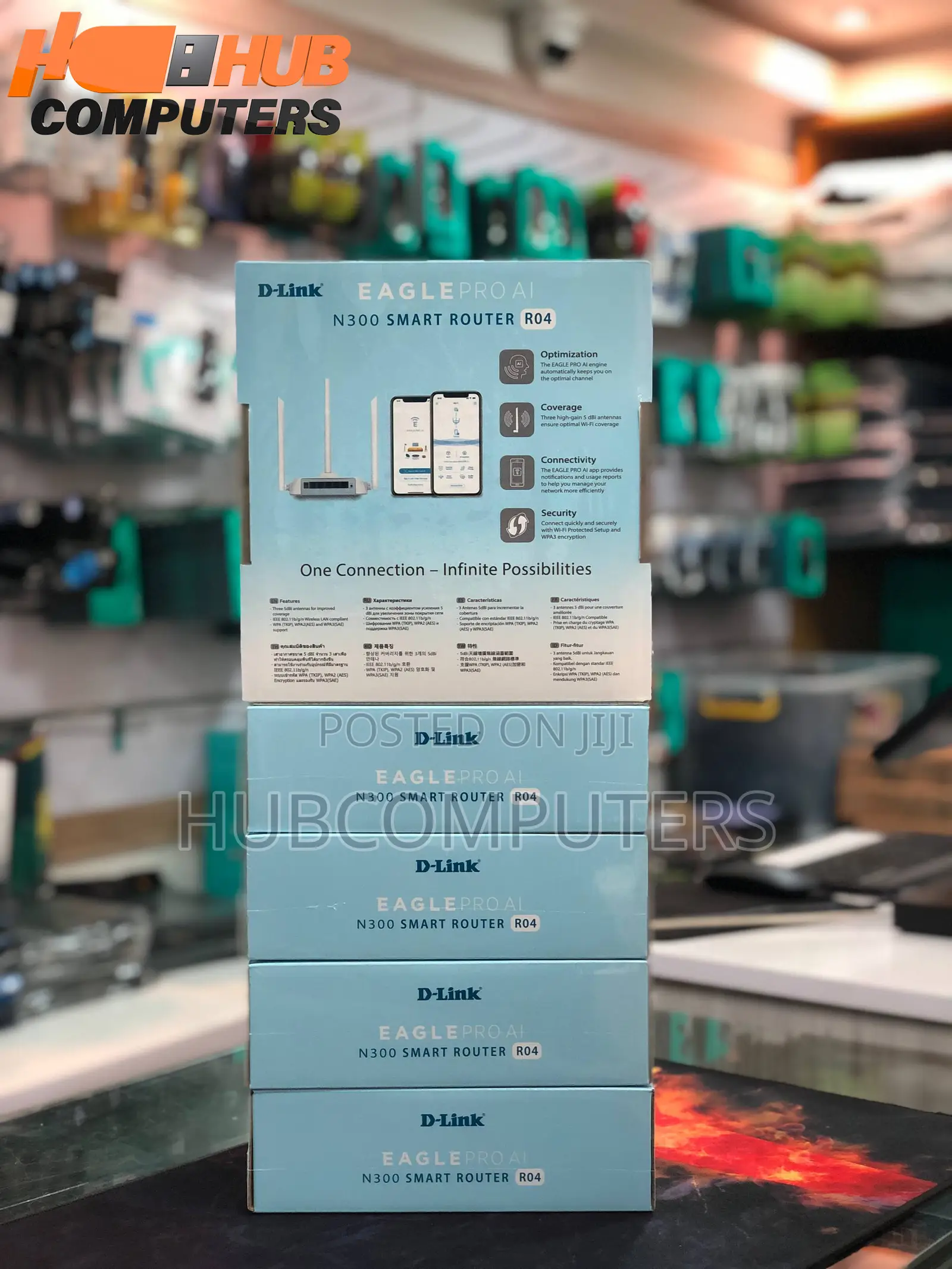 D-Link R04 Eagle PRO Ai N300 Smart Router