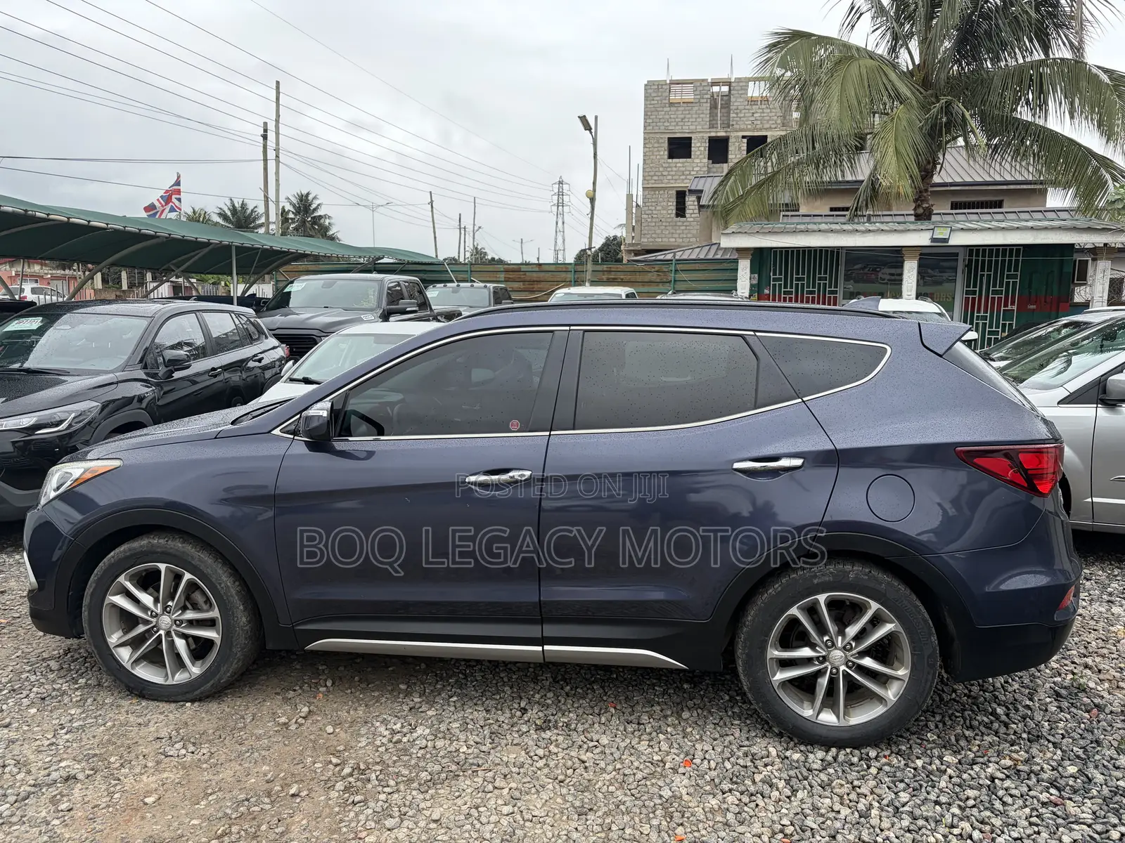 Hyundai Santa Fe 2017 Blue