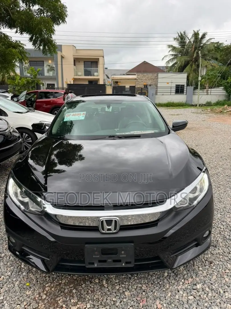 Honda Civic EX-L Sedan 2018 Black