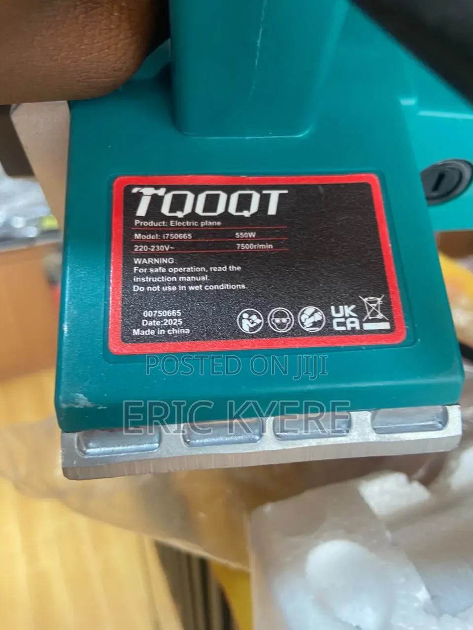 Electric Hand Planer - Woodworking Power Planer Machine
