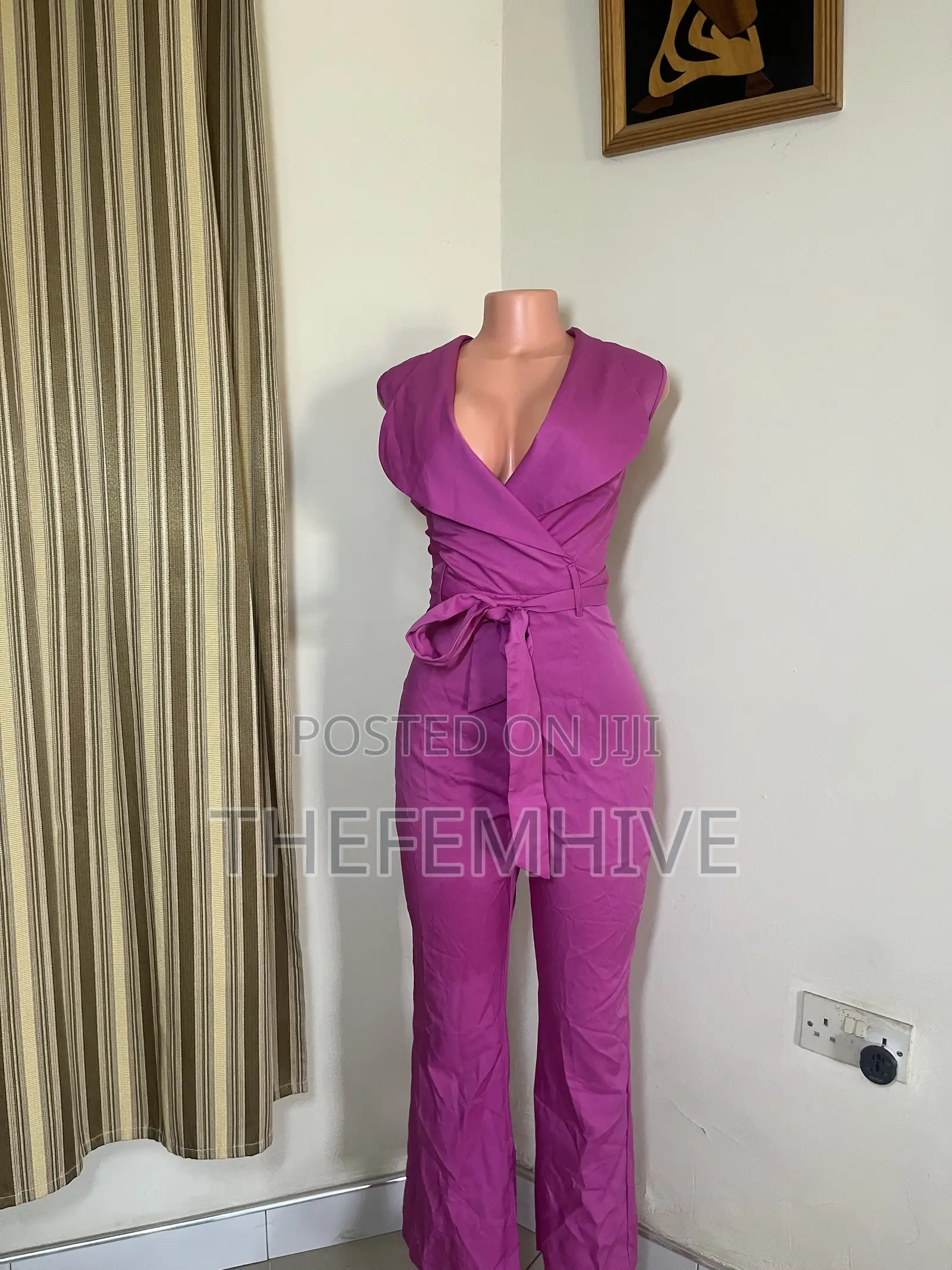 Pink Shein Jumpsuit Thrift