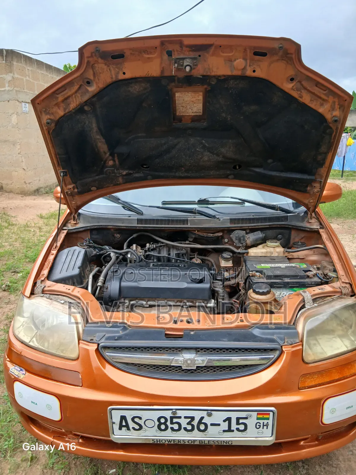 Chevrolet Aveo 2008 Brown