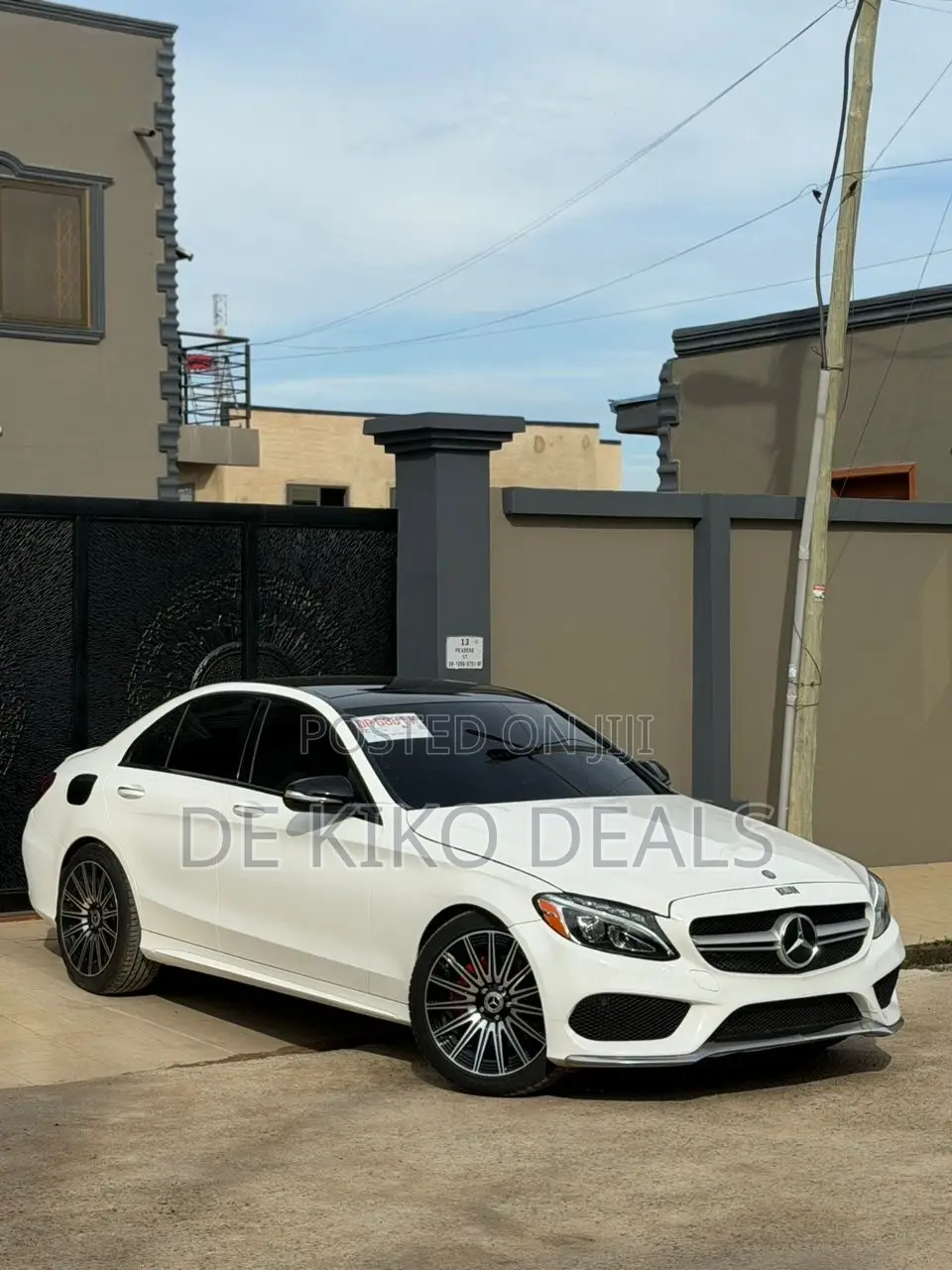 Mercedes-Benz C300 Sport 4dr AWD 4Matic Sedan (2.0L 4cyl 7A) 2015 White