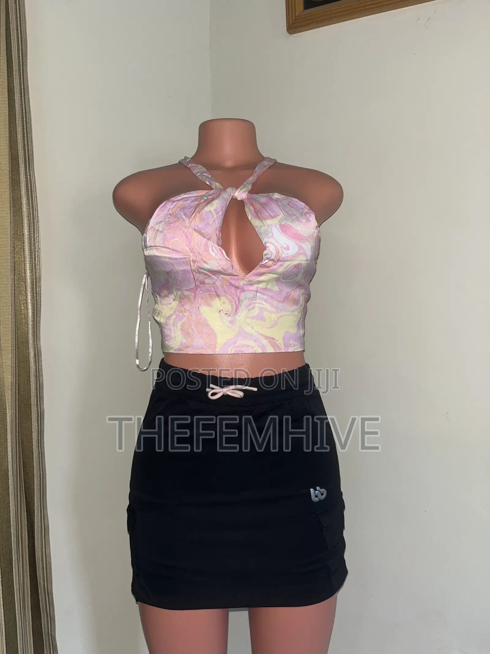 Black Tennis Skirt Thrift