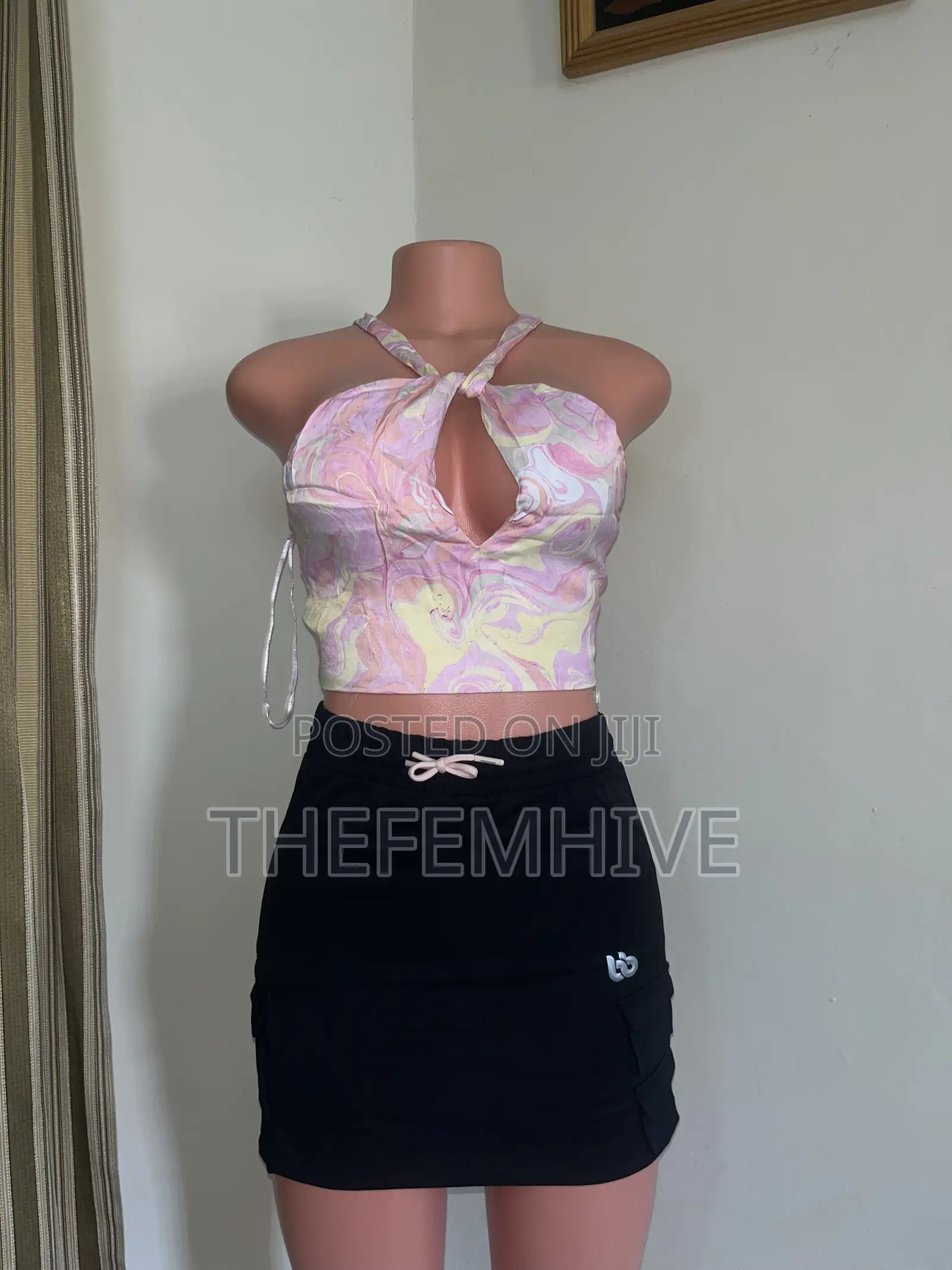Black Tennis Skirt Thrift