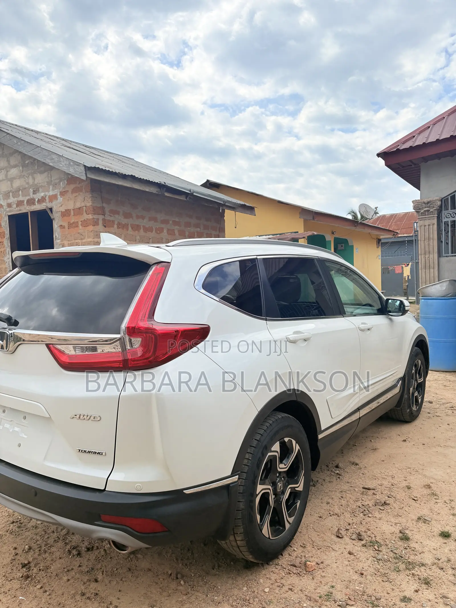 Honda CR-V Touring AWD 2018 White