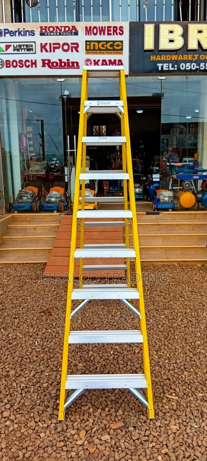 Fibreglass Household Ladder (2x9)