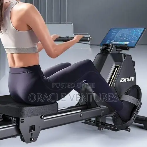 Magnetic Rowing Machines for Home 350 LB Weight Capacity - Black