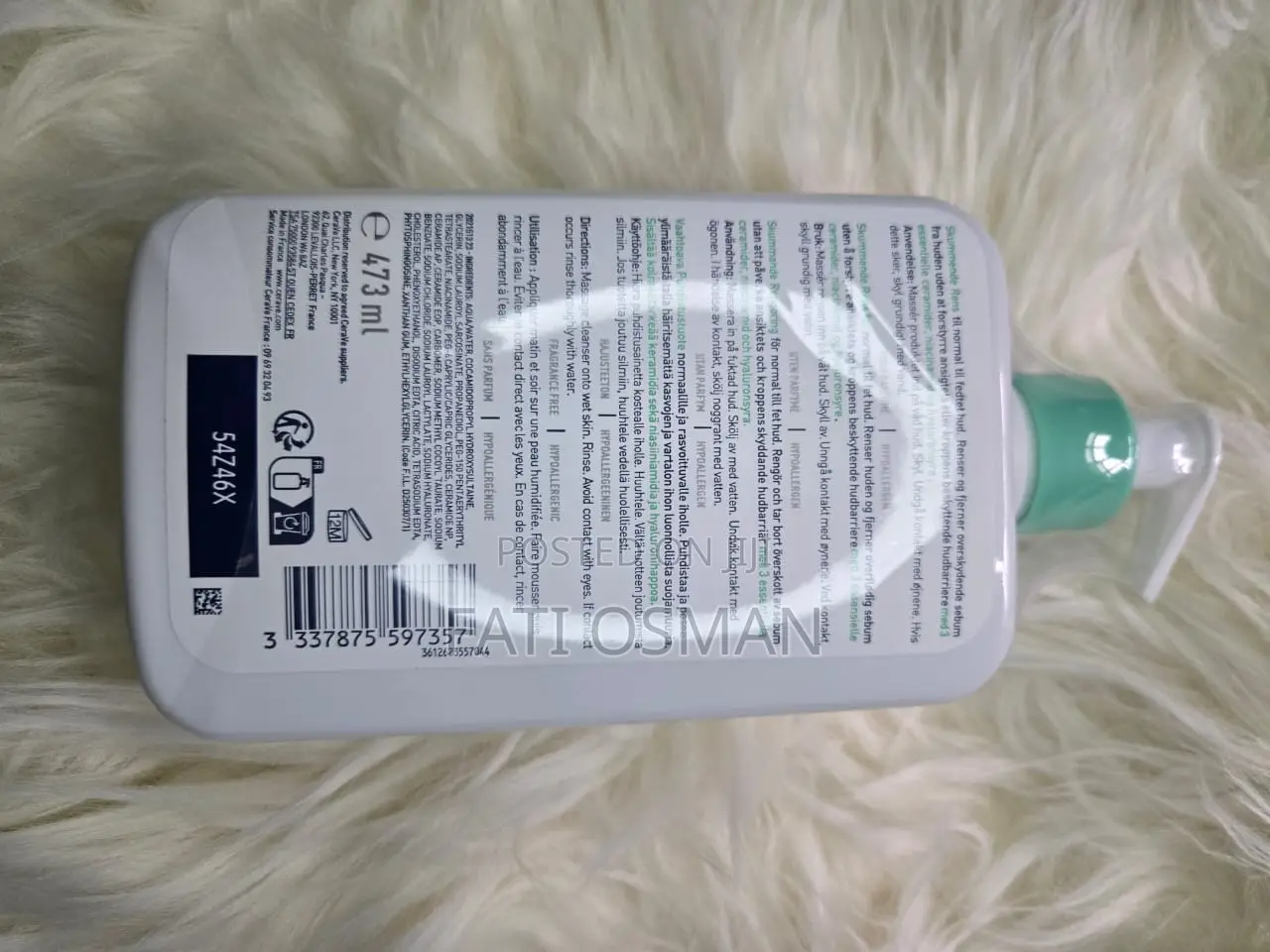 CeraVe Foaming Facial Cleanser, Face Wash for Oily Skin, 16fl Oz