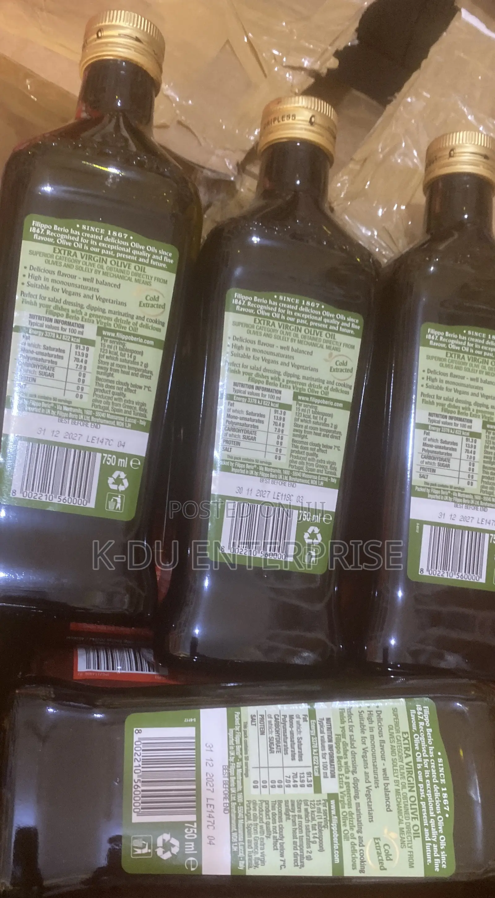 Filippo Berio Extra Virgin Olive Oil