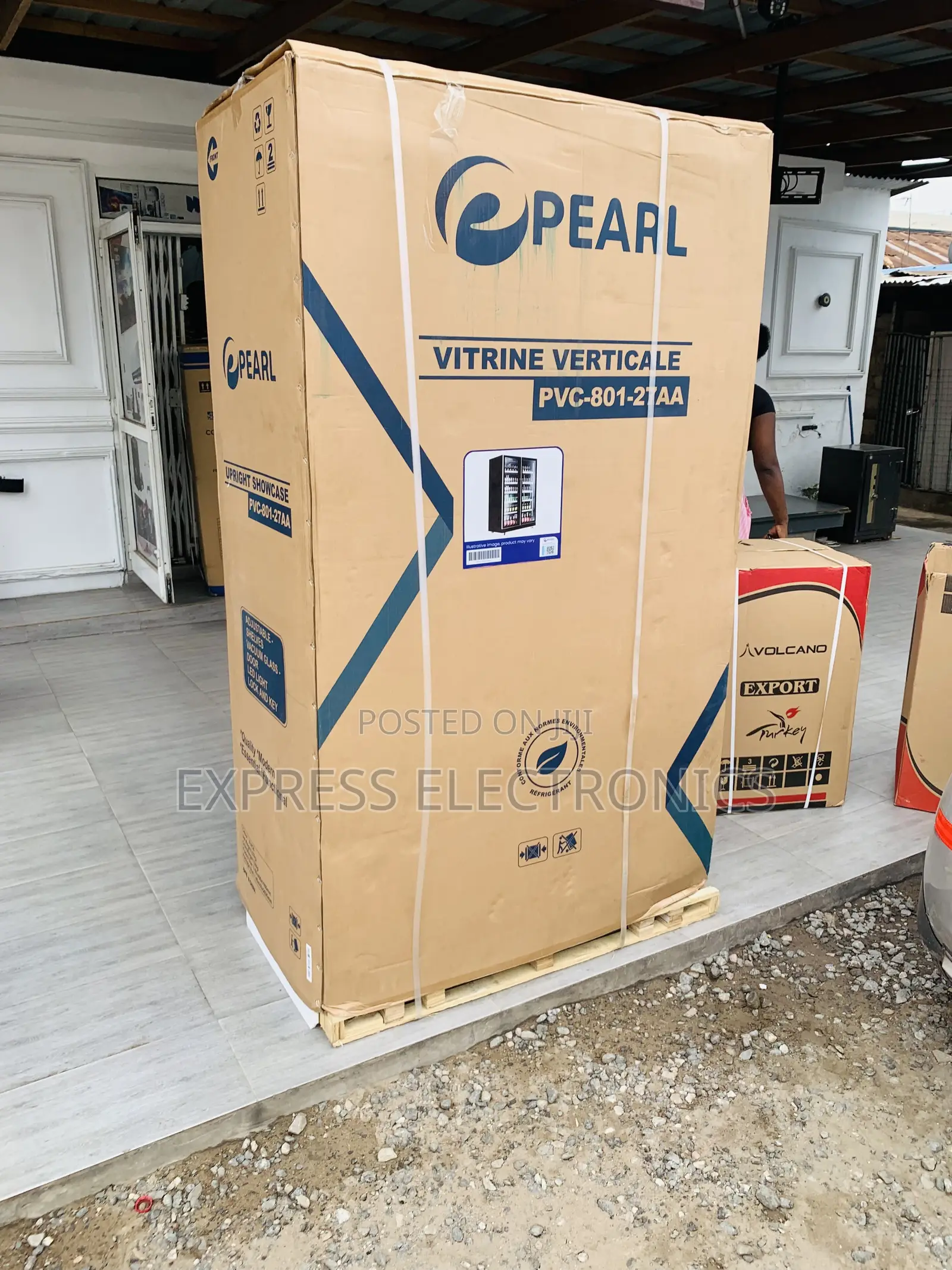 Place Your Order for Pearl Display Fridge 690L Double Door
