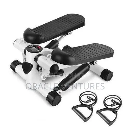 3 in 1 Mini Stepper Exercise Machine With Resistance Band