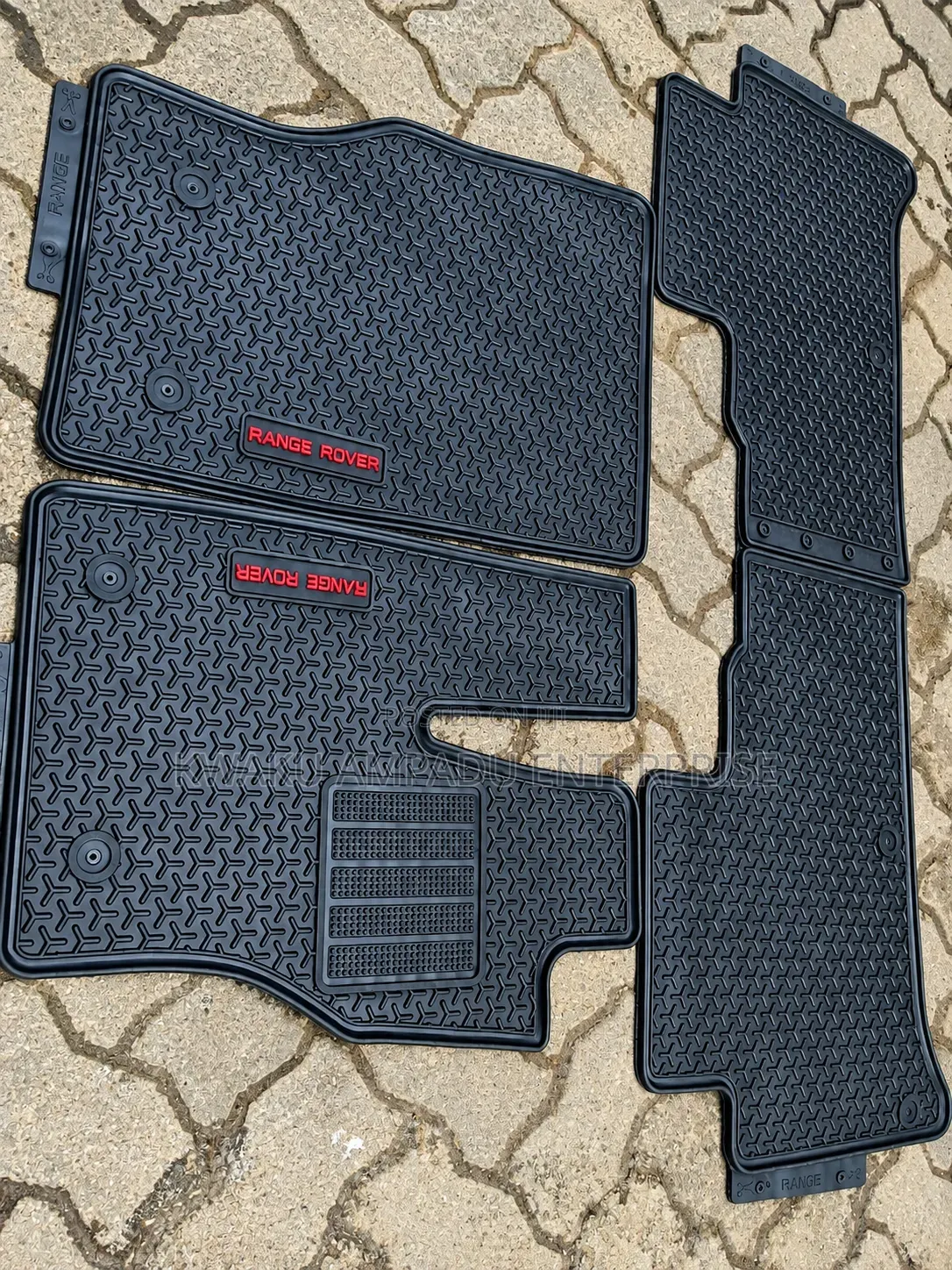 Range Rover 3D Heavy-Duty Car Floor Mat – Premium Full Set