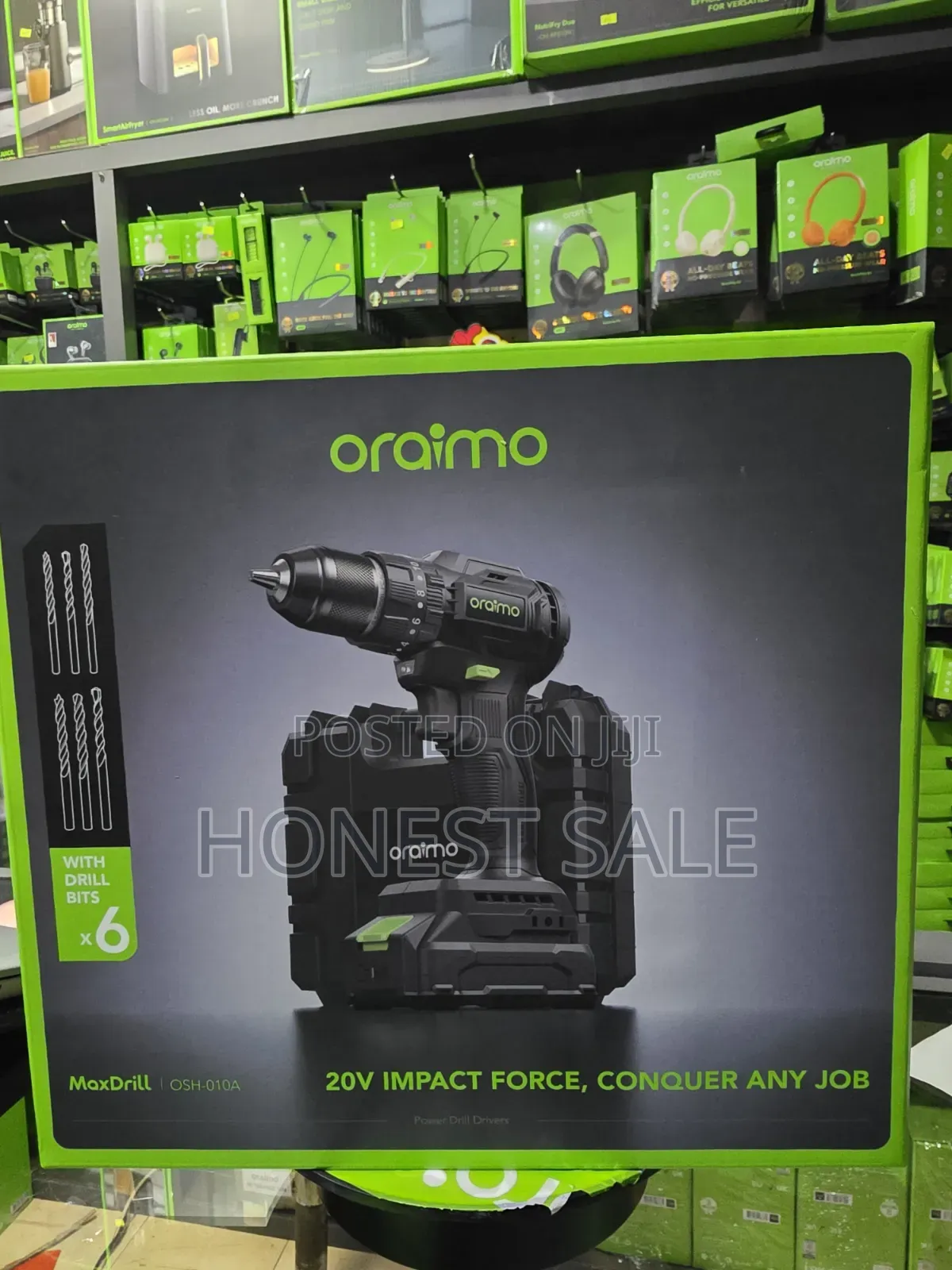 Oraimo MaxDrill 20V Cordless Versatile Power Drill Driver