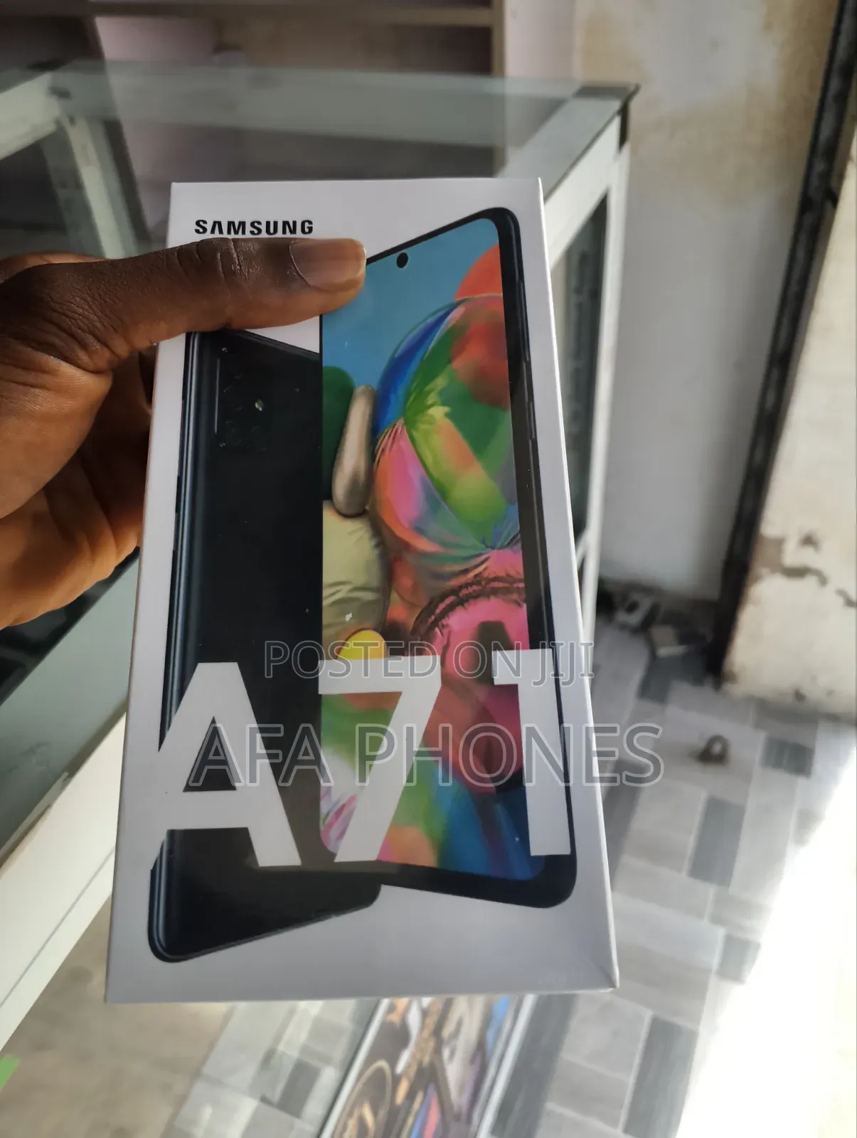 New Samsung Galaxy A71 128 GB Black
