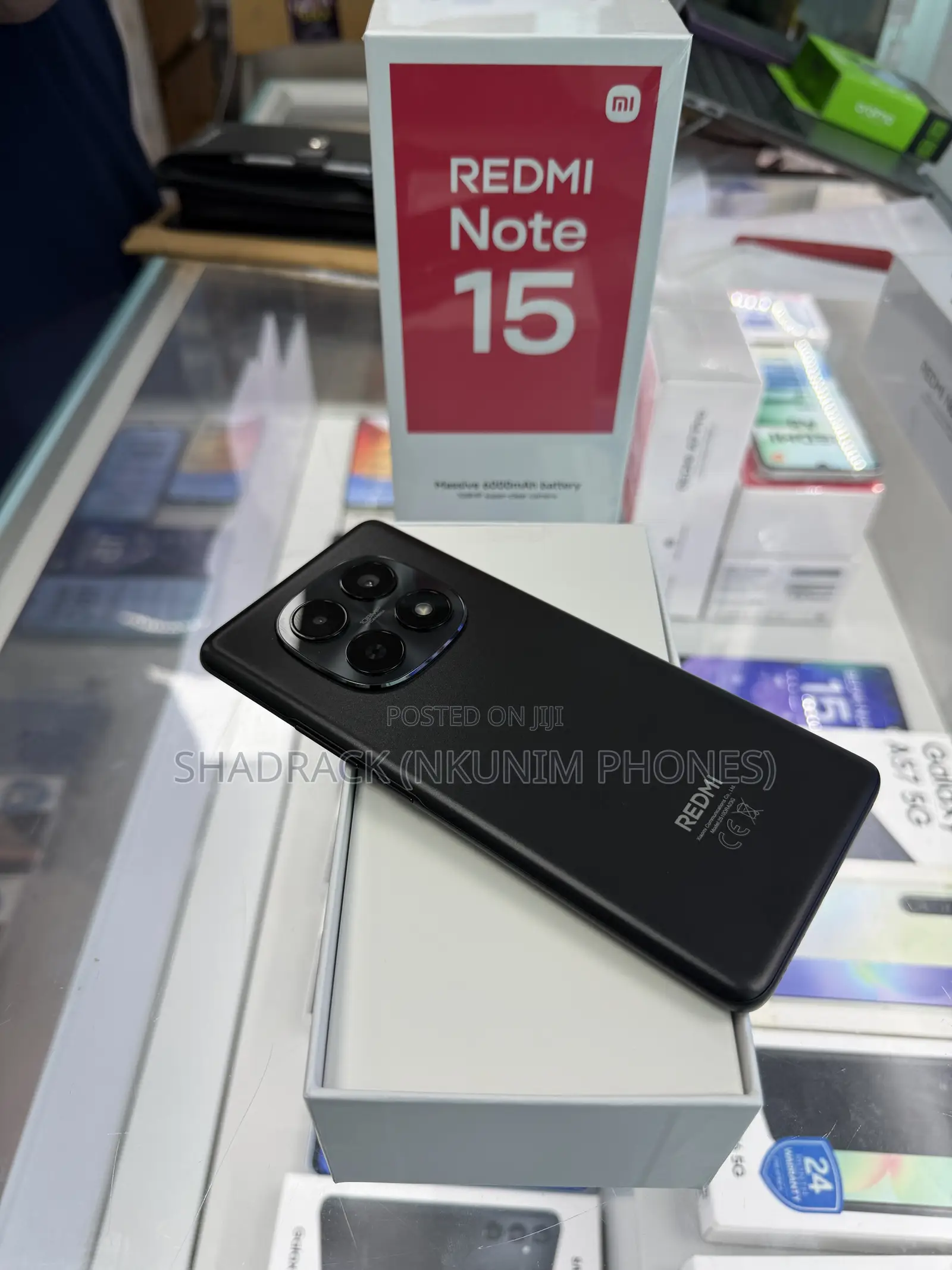 New Xiaomi Redmi Note 15 128 GB Black