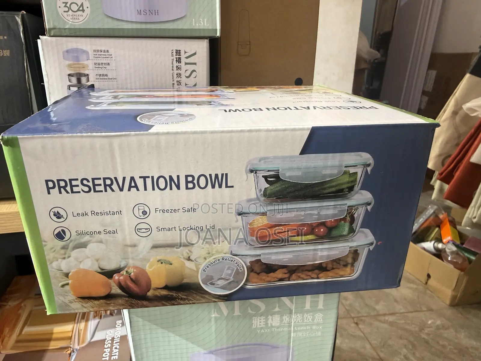 Glass Storage Bowl