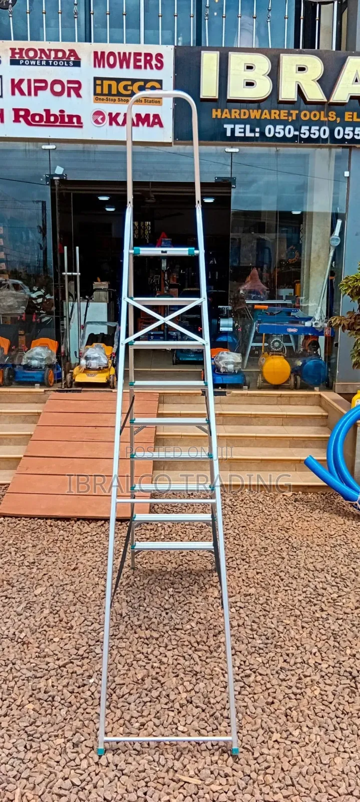 Aluminium Household Ladder (1×9)