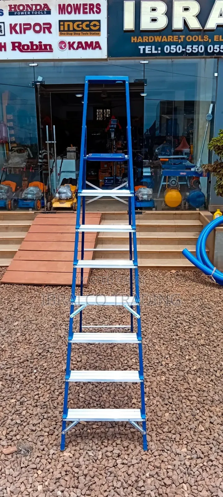 Steel Alu Household Ladder(1×8)