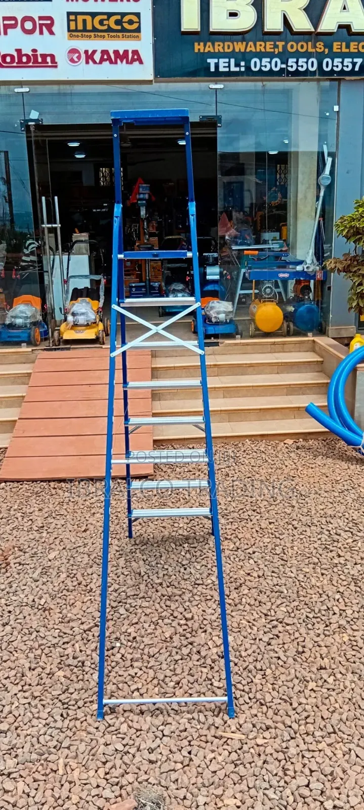Steel Alu Household Ladder(1×8)