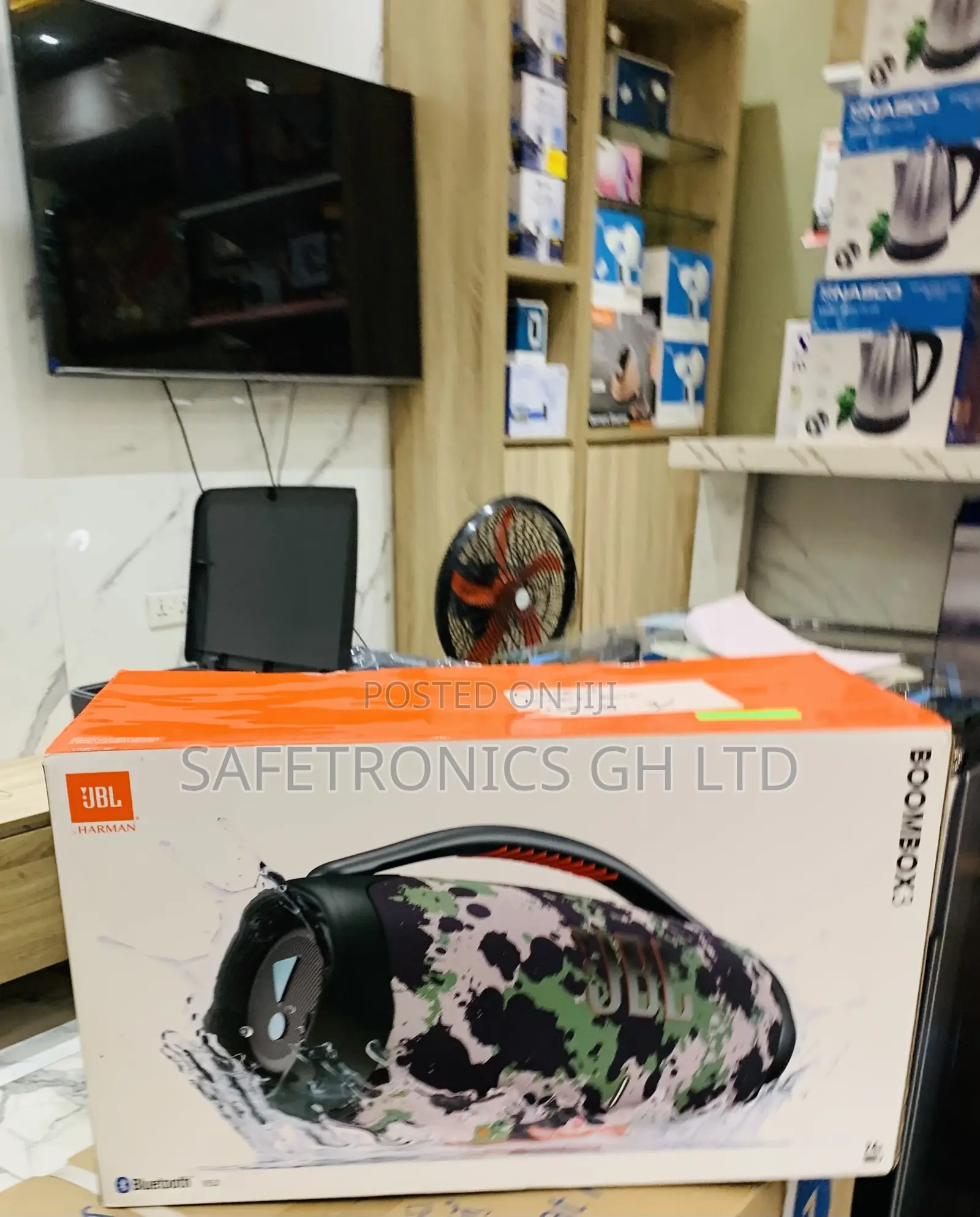 Feel Every Beat of Boombox 3 JBL Bluetooth Speaker