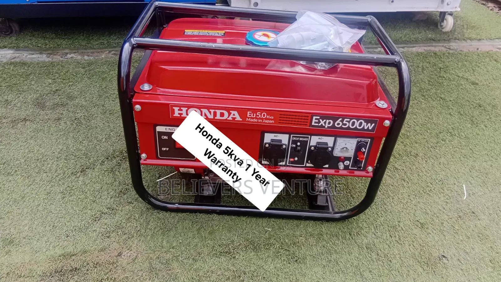 Honda 5KVA Generator – Strong Power, Smooth Performance