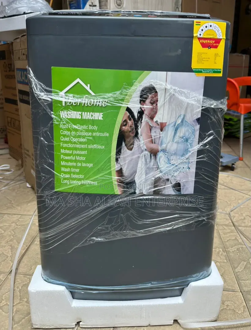 Berhome 10kg Top Load Fully Automated Washing Machine
