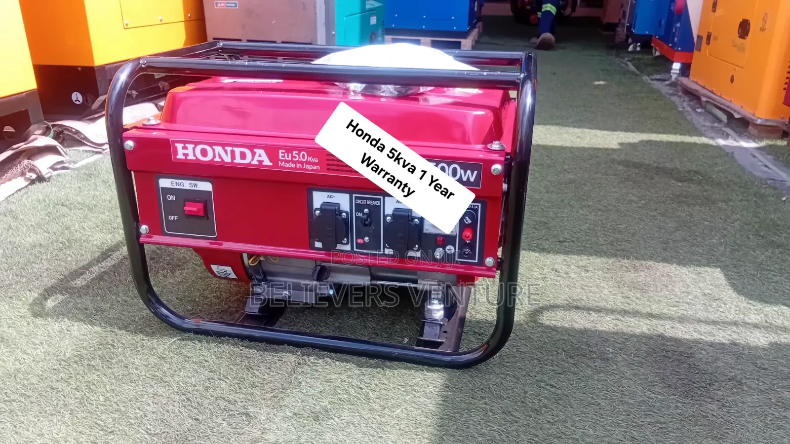 Honda 5KVA Generator – Powerful Energy You Can Depend On